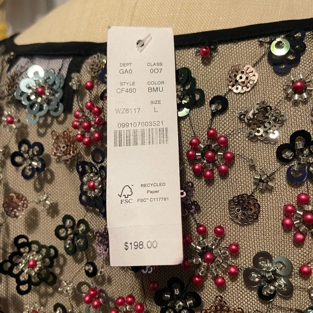 JCrew beaded collection top NWT - Picture 6 of 6